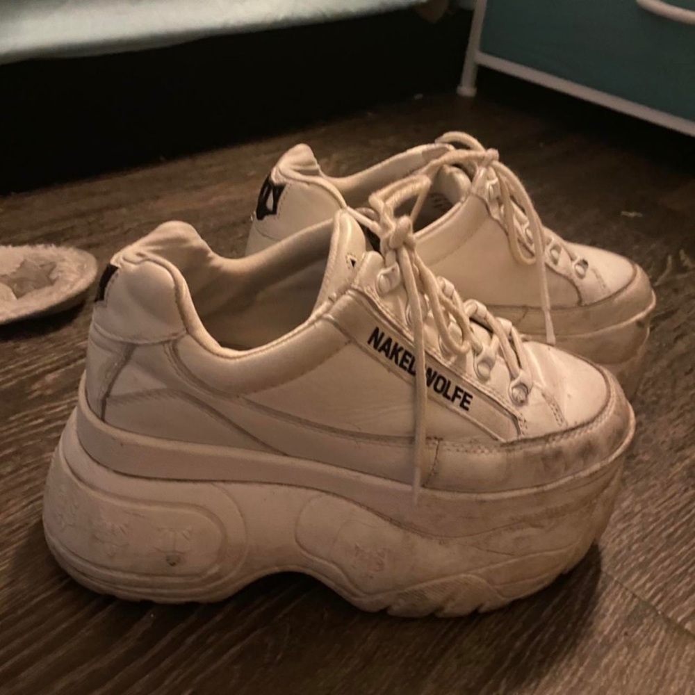 Platform naked wolfe shoes